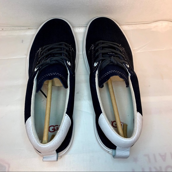 UGG Lace Up Sneaker True Navy New in box Multiple - Picture 4 of 10
